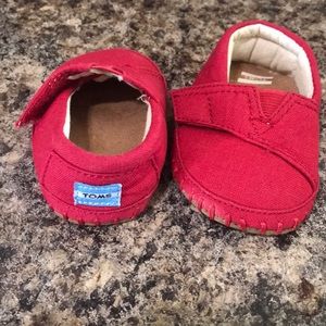 Red TOMS for baby